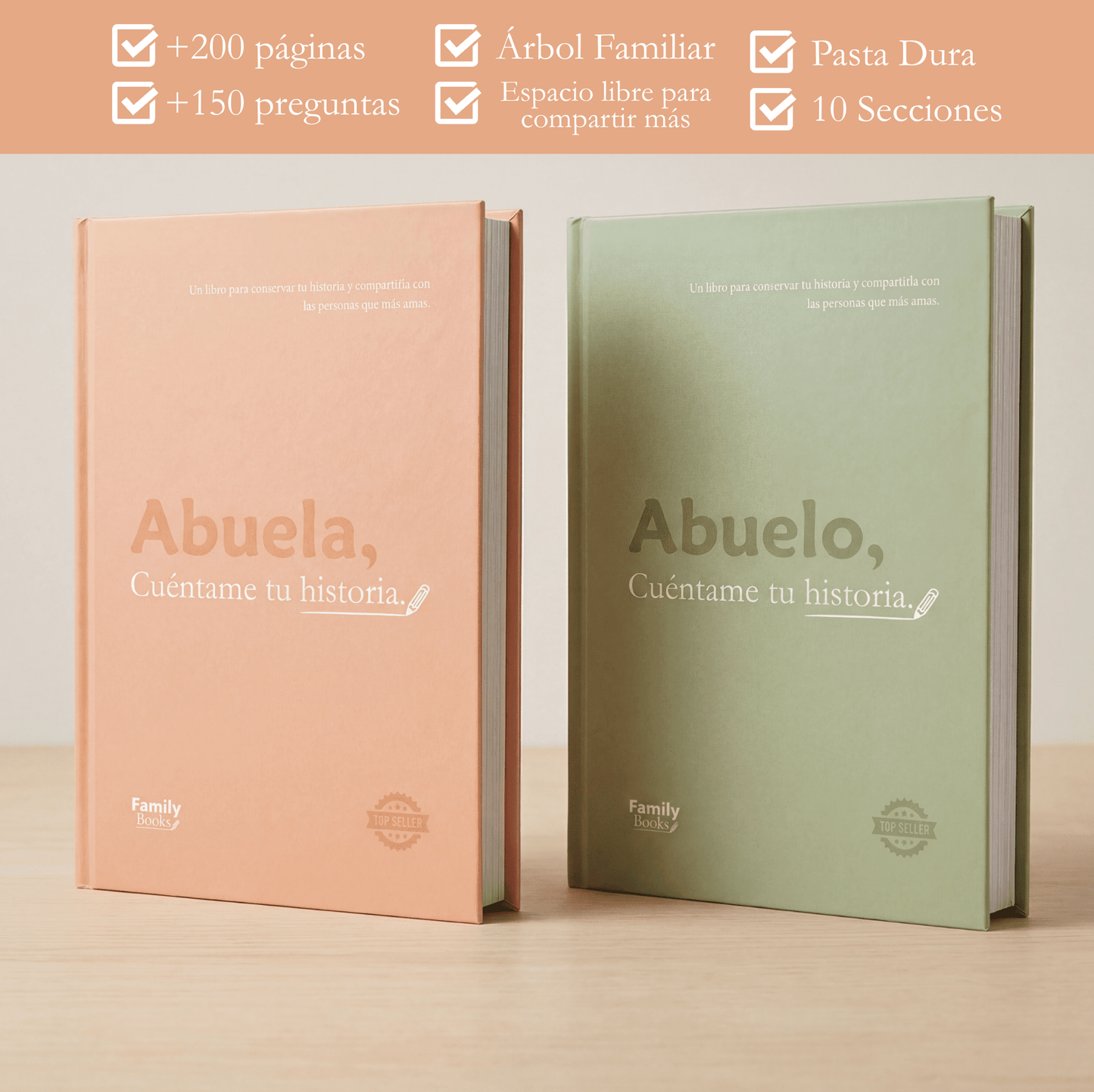 Family Books™ – Cuéntame tu historia - Family Books Co