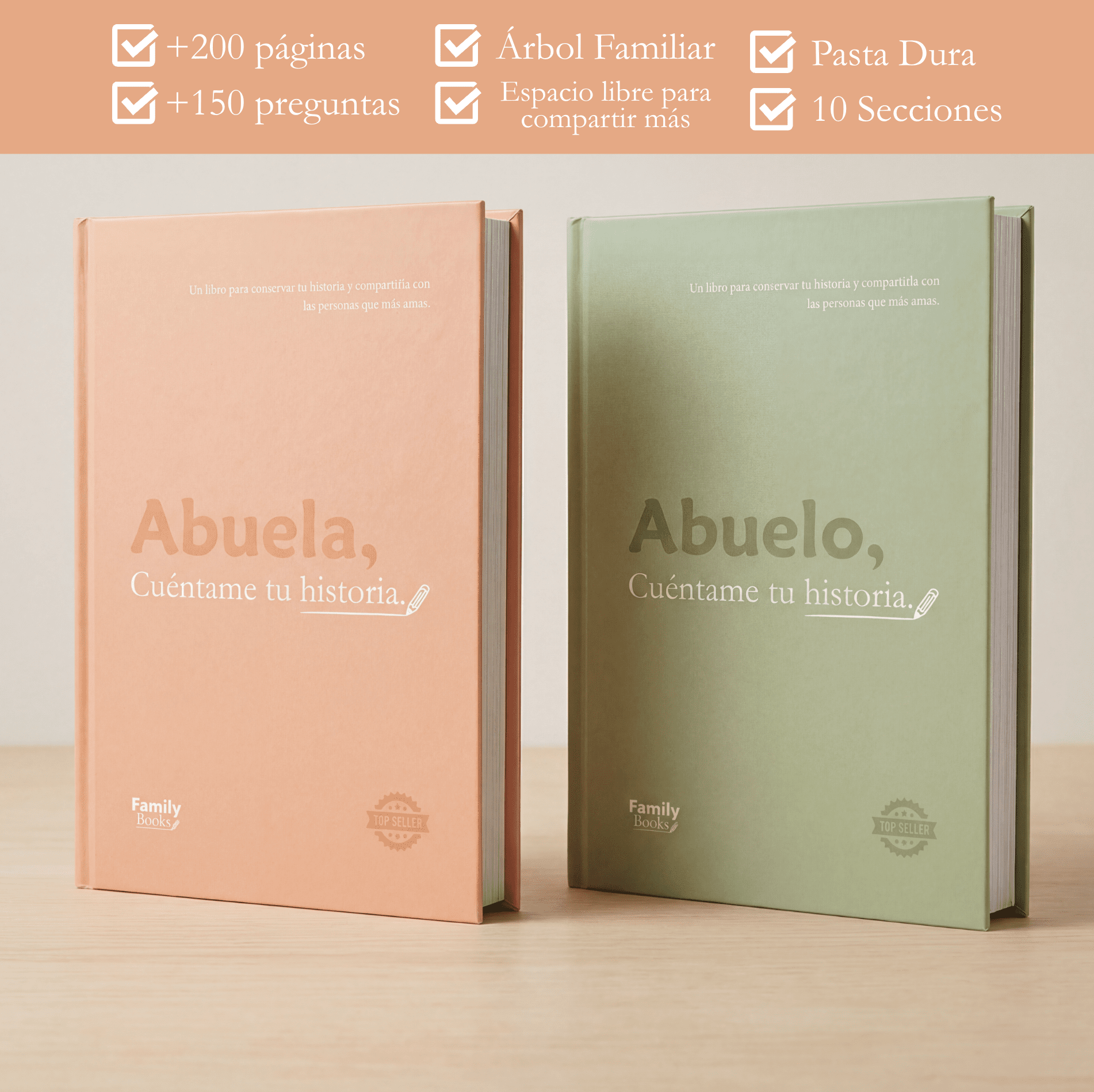 Family Books™ – Cuéntame tu historia - Family Books Co